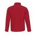 Red - Back - B&C Mens ID.501 Fleece Jacket