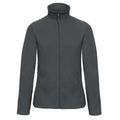 Dark Grey - Front - B&C Womens-Ladies ID.501 Fleece Jacket