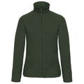 Forest Green - Front - B&C Womens-Ladies ID.501 Fleece Jacket