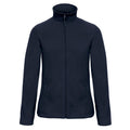 Navy Blue - Front - B&C Womens-Ladies ID.501 Fleece Jacket