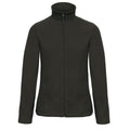 Black - Front - B&C Womens-Ladies ID.501 Fleece Jacket
