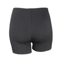 Black - Back - Spiro Womens-Ladies Impact Soft Sweat Shorts