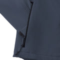 French Navy - Close up - Russell Mens Water Resistant & Windproof Softshell Jacket