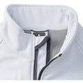White - Lifestyle - Russell Mens Water Resistant & Windproof Softshell Jacket