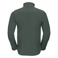 Bottle Green - Back - Russell Mens Water Resistant & Windproof Softshell Jacket
