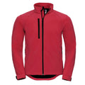 Classic Red - Front - Russell Mens Water Resistant & Windproof Softshell Jacket