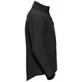 Black - Side - Russell Mens Water Resistant & Windproof Softshell Jacket