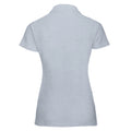 Light Oxford - Side - Jerzees Colours Ladies 65-35 Hard Wearing Pique Short Sleeve Polo Shirt
