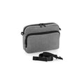 Grey Melange - Front - Bagbase Modulr Multi Pocket 2L Bag