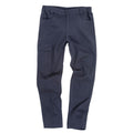 Navy Blue - Front - WORK-GUARD by Result Mens Stretch Slim Leg Chinos