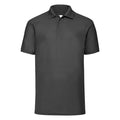 Bright Royal - Back - Jerzees Colours Mens Ultimate Cotton Short Sleeve Polo Shirt
