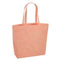 Pomegranate Rose - Front - Westford Mill Maxi Organic Natural Dyed Tote Bag