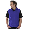 Bright Royal - Back - Jerzees Colour Fleece Gilet Jacket - Bodywarmer
