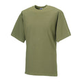 Olive - Front - Jerzees Colours Mens Classic Short Sleeve T-Shirt