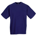 Purple - Front - Jerzees Colours Mens Classic Short Sleeve T-Shirt