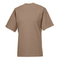 Mocha - Back - Jerzees Colours Mens Classic Short Sleeve T-Shirt