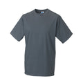 Convoy Grey - Front - Jerzees Colours Mens Classic Short Sleeve T-Shirt