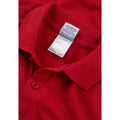 Classic Red - Back - Jerzees Schoolgear Childrens 65-35 Pique Polo Shirt