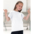 White - Back - Jerzees Schoolgear Childrens Classic Plain T-Shirt