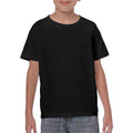 Black - Back - Jerzees Schoolgear Childrens Classic Plain T-Shirt