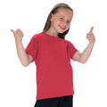 Classic Red - Back - Jerzees Schoolgear Childrens Classic Plain T-Shirt