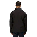 Black-Black - Side - Regatta Mens Hydroforce 3-layer Membrane Waterproof Breathable Softshell Jackets