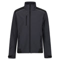 Seal Grey-Black - Front - Regatta Mens Sandstorm Workwear Softshell Jacket