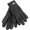 Charcoal - Back - Result Unisex Thinsulate Lined Thermal Gloves (40g 3M)