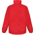 Red - Back - Result Mens Full Zip Active Fleece Anti Pilling Jacket