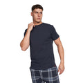 Navy - Side - Duck and Cover Mens Callister Pyjama Set