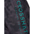 Black - Side - Crosshatch Mens Chemmy Swim Shorts