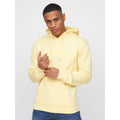 Light Yellow - Front - Duck and Cover Mens Basico Hoodie