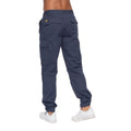 Navy - Back - Crosshatch Mens Sidemoore Cargo Trousers