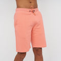 Coral - Front - Born Rich Mens Barreca Sweat Shorts