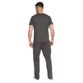Charcoal - Back - Duck and Cover Mens Gasper Pyjama Set