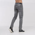 Light Grey - Back - Born Rich Mens Osmium Jeans