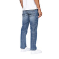Mid Wash - Back - Crosshatch Mens New Baltimore Jeans