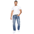 Mid Wash - Lifestyle - Crosshatch Mens New Baltimore Jeans
