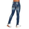 Tinted Blue - Back - Duck and Cover Mens Tranfil Slim Jeans