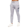 Grey - Front - Crosshatch Mens Catmoore Tracksuit Bottoms