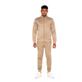Simply Taupe - Side - Born Rich Mens Granero Tracksuit Bottoms