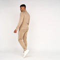 Simply Taupe - Pack Shot - Born Rich Mens Granero Tracksuit Bottoms