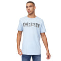 Light Blue - Lifestyle - Crosshatch Mens Sullivan T-Shirt