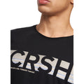 Black - Side - Crosshatch Mens Sullivan T-Shirt