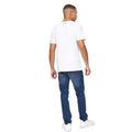 White - Back - Crosshatch Mens Sullivan T-Shirt