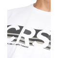 White - Side - Crosshatch Mens Sullivan T-Shirt
