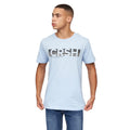 Light Blue - Front - Crosshatch Mens Sullivan T-Shirt