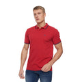 Red - Front - Bewley & Ritch Mens Upwood Polo Shirt