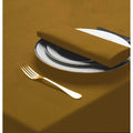 Gold - Front - Belledorm Amalfi Rectangular Table Cloth
