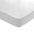 White - Back - Belledorm 200 Thread Count Egyptian Cotton Ultra Deep Fitted Sheet